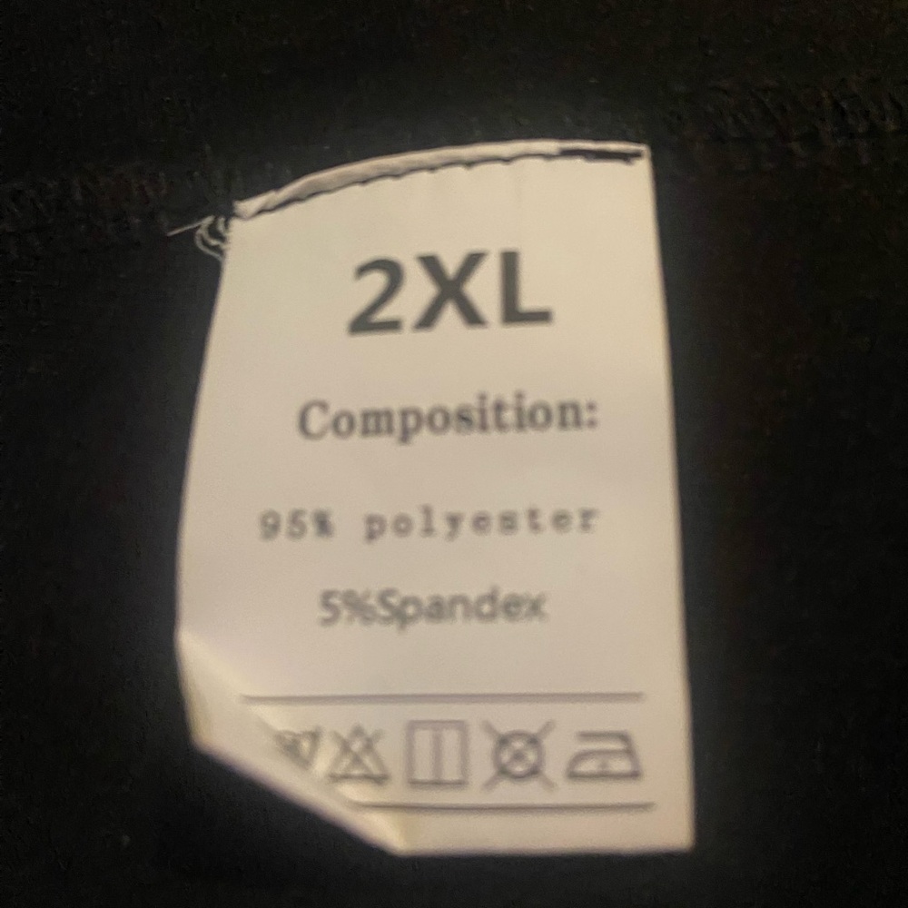 2pc black suit